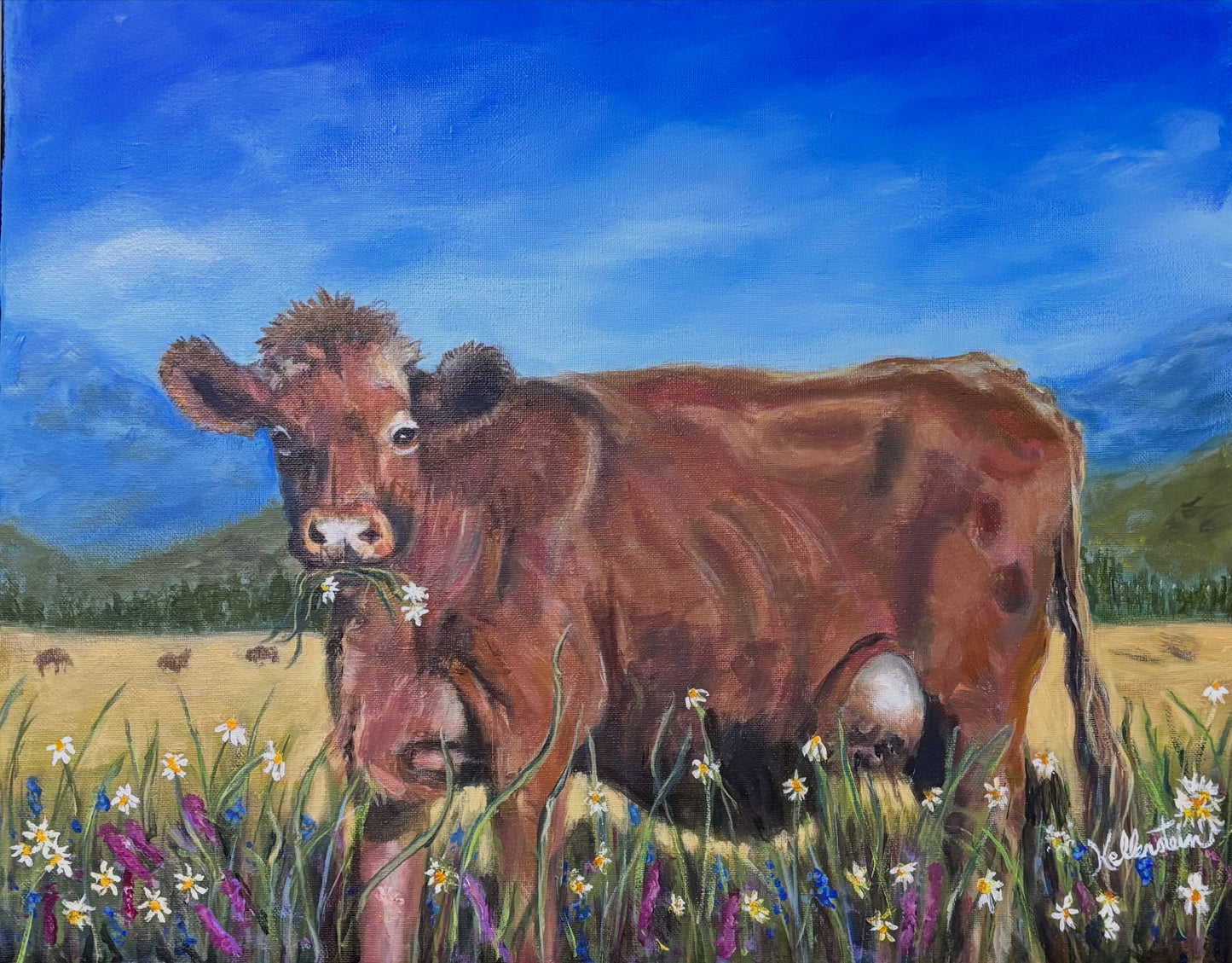 La vache brune