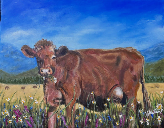 La vache brune