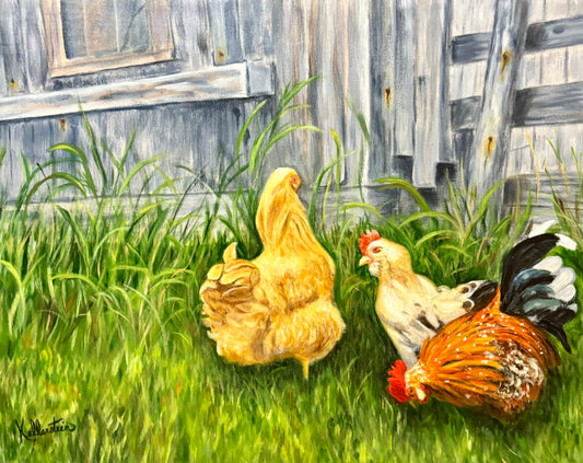 Réunion à la basse-cour